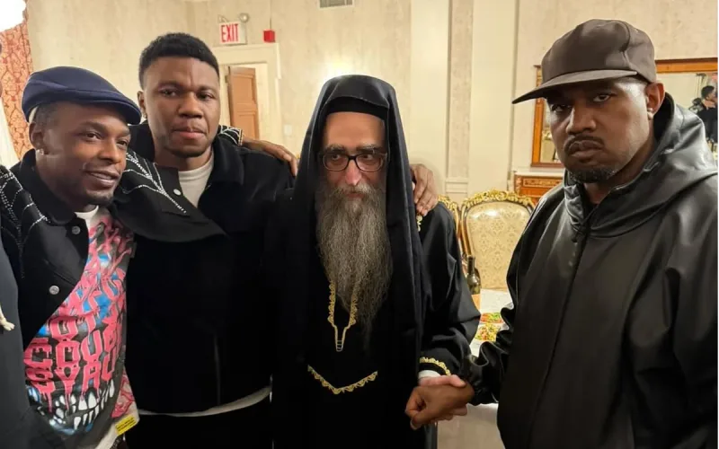 After his anti-Semitic remarks, Kanye West meets with Moroccan Rabbi Pinto to "take responsibility