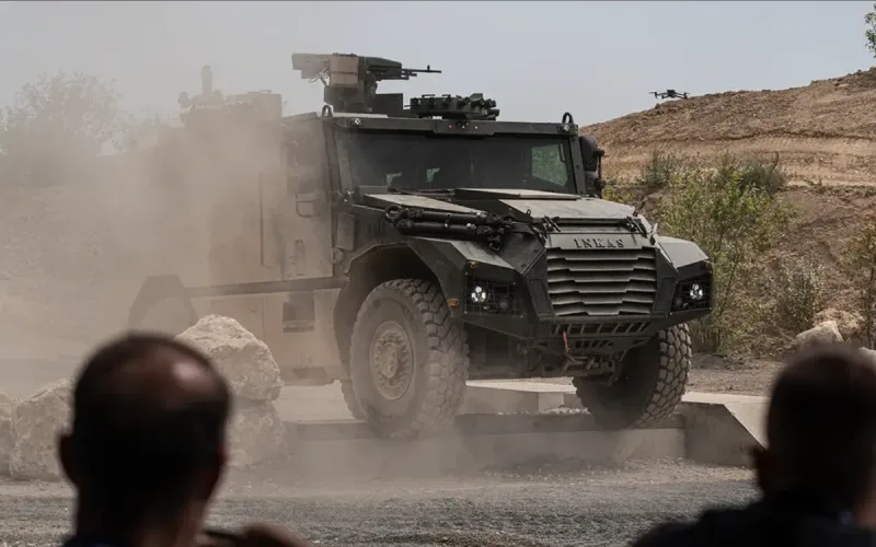 An AI-guided drone and two armored vehicles to be presented to the Moroccan army in Marrakech