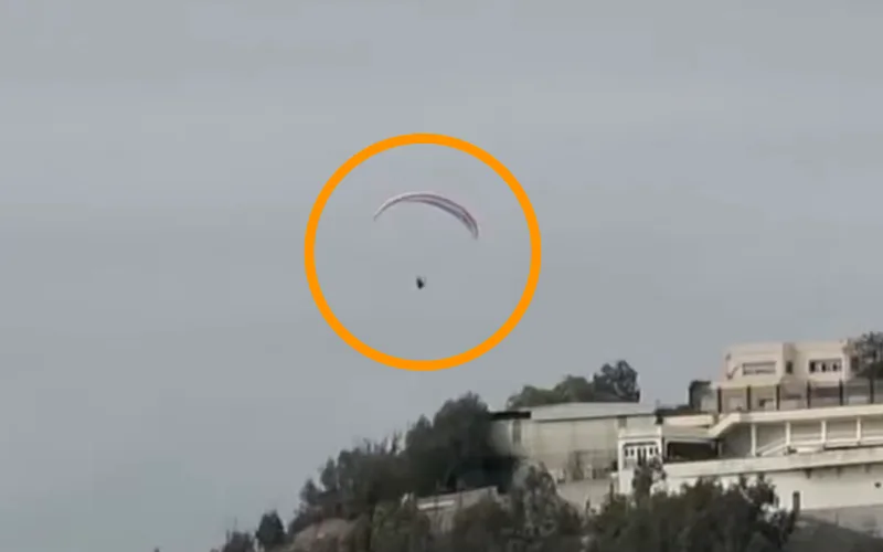 Airborne Asylum: Migrant's Daring Paraglider Crossing Sparks Border Concerns