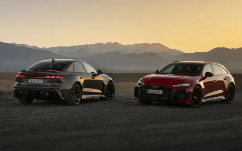 The Audi RS 5 chooses Morocco to test its 639 electrified horsepower