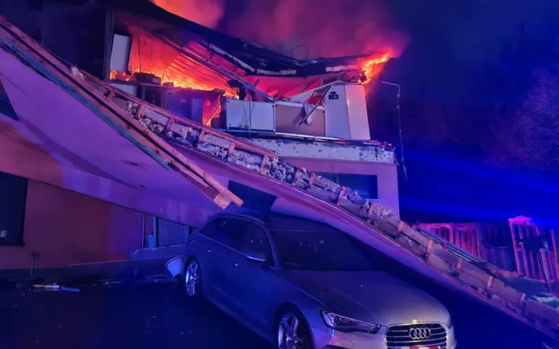 Belgium: an explosion triggers a fire in a Moroccan restaurant near Liège
