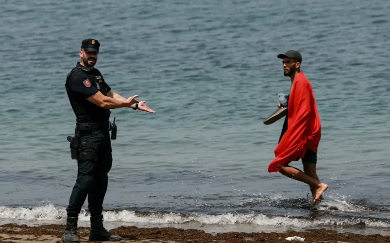 Ceuta: WhatsApp set the time, Facebook provided the maps, TikTok fueled the desire to leave