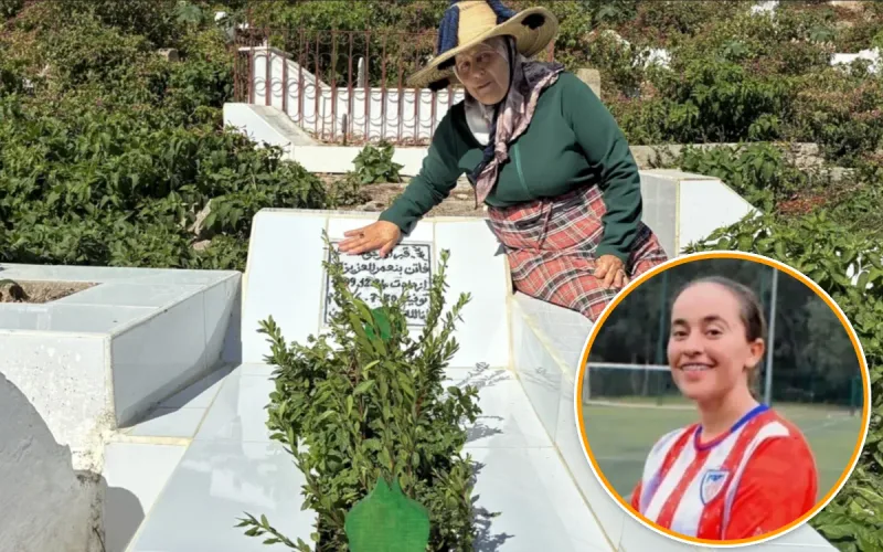 Faten worked in this Tétouan cemetery: her mother now tends her grave