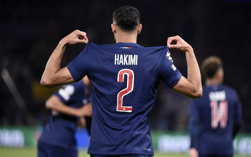 Hakimi's Brace Brilliance: PSG's Defensive Dynamo Dominates Brest