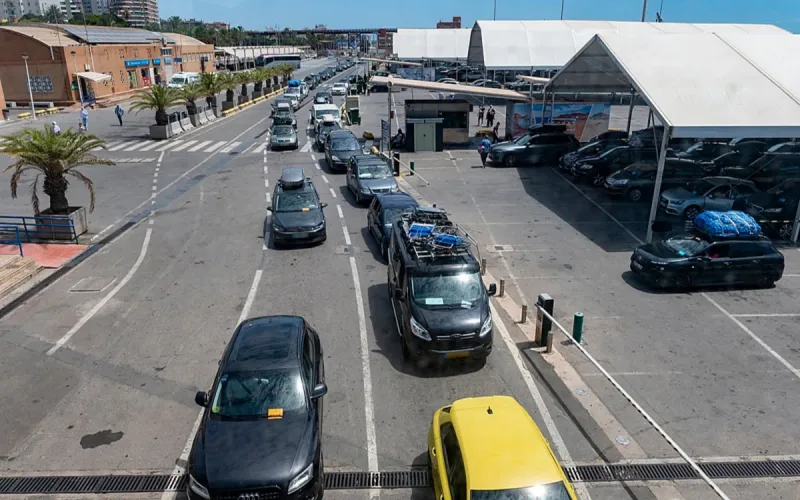 Heading to Morocco, MREs will be better protected from heat at Almería port
