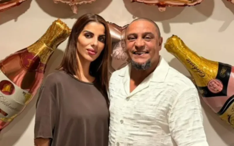 Images of Roberto Carlos’s wedding to a Moroccan-born businesswoman go viral