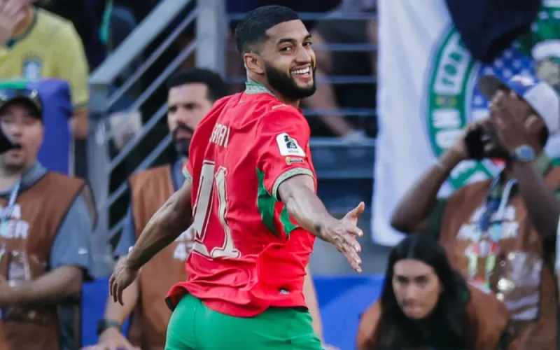 Ismael Saibari Goal Brazil World Cup Torn Socks