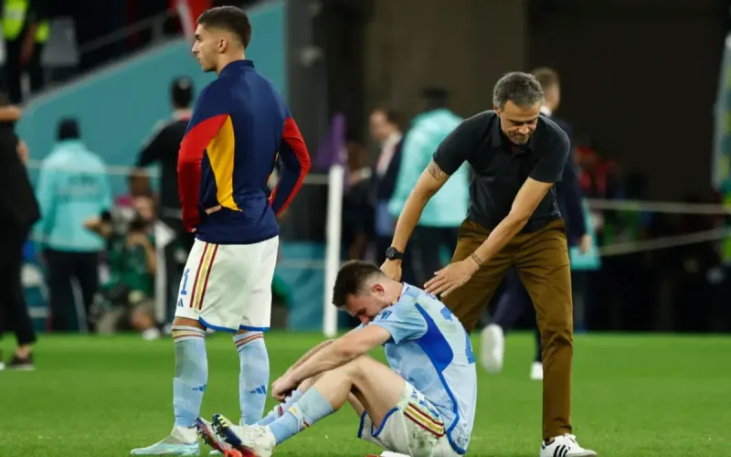 Luis Enrique Morocco World Cup Elimination Joy Confession