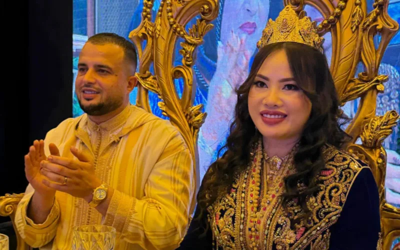 Marriage: the union between a Vietnamese and a Moroccan becomes viral