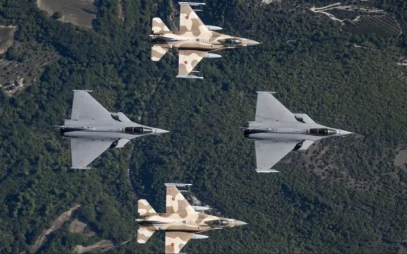 Moroccan F-16s tested in French electronic warfare exercise