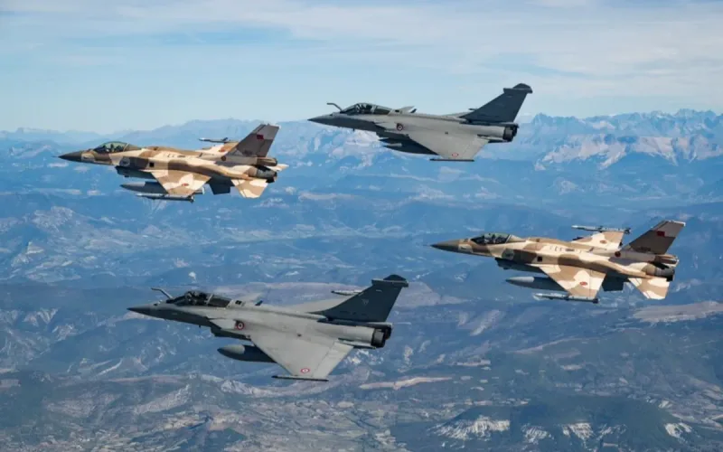 Moroccan and French Pilots Train Together for Future Joint Rafale Missions