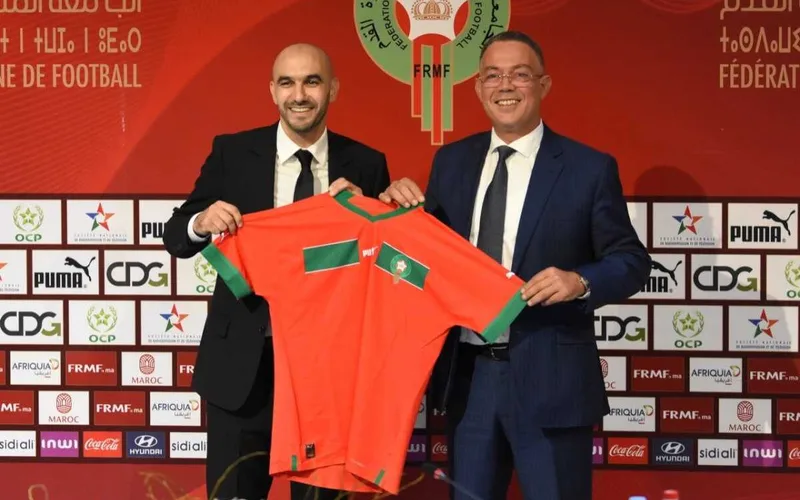 Morocco Coach Regragui Defends FA President Lekjaa Amid Social Media Backlash