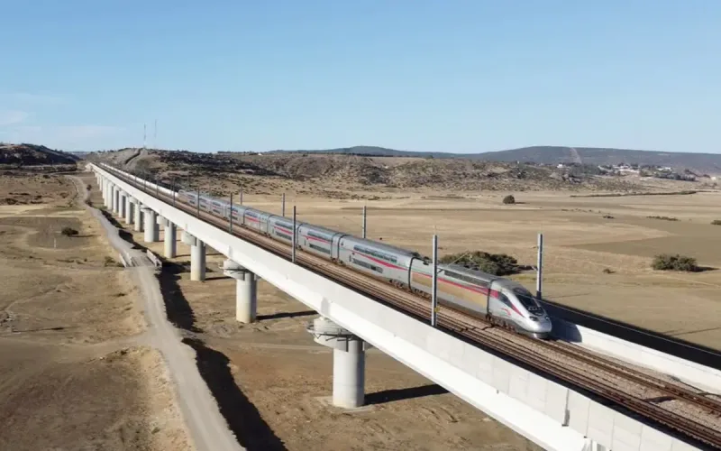 Morocco High-Speed Train Kénitra-Marrakech 2030 World Cup
