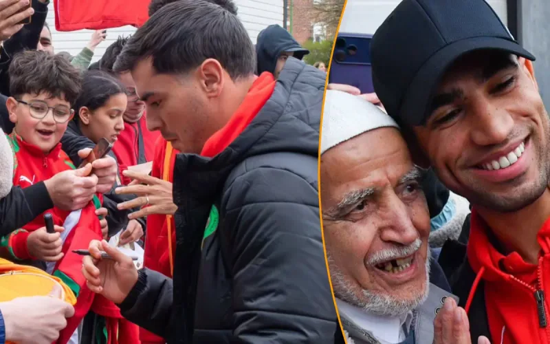 Morocco-Paraguay: Moroccans Residing Abroad (MRE) from all over Europe for the match
