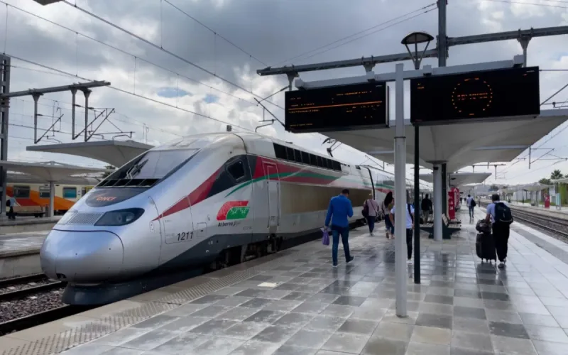 Morocco speeds ahead at 320 km/h, while California remains at the station