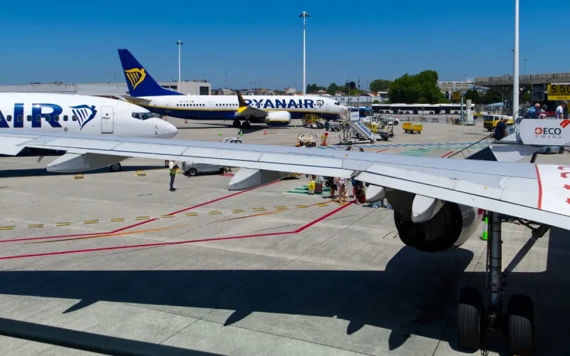 Ryanair passengers in Rabat can now check bags at self-service kiosks
