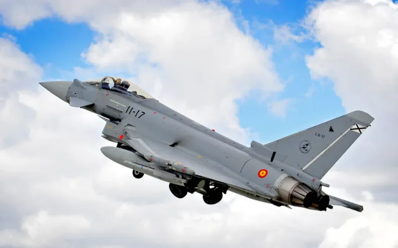 Spain Eurofighter deterrence message Morocco defense
