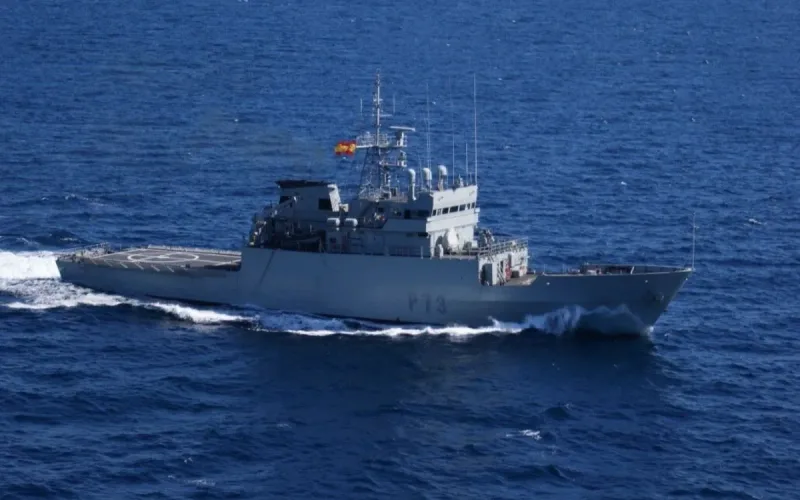 Spain military patrol Alborán island Morocco territorial dispute