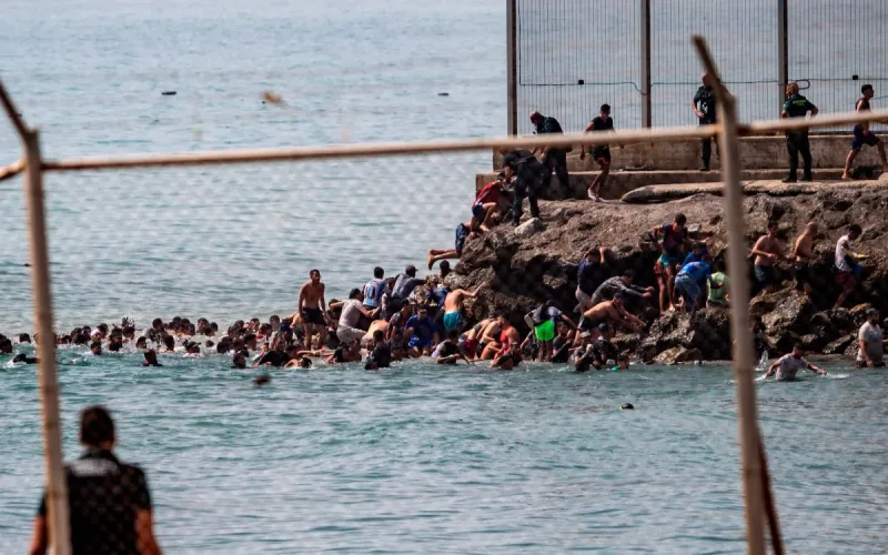 Those Algerian Numbers Guiding Migrants to Sebta