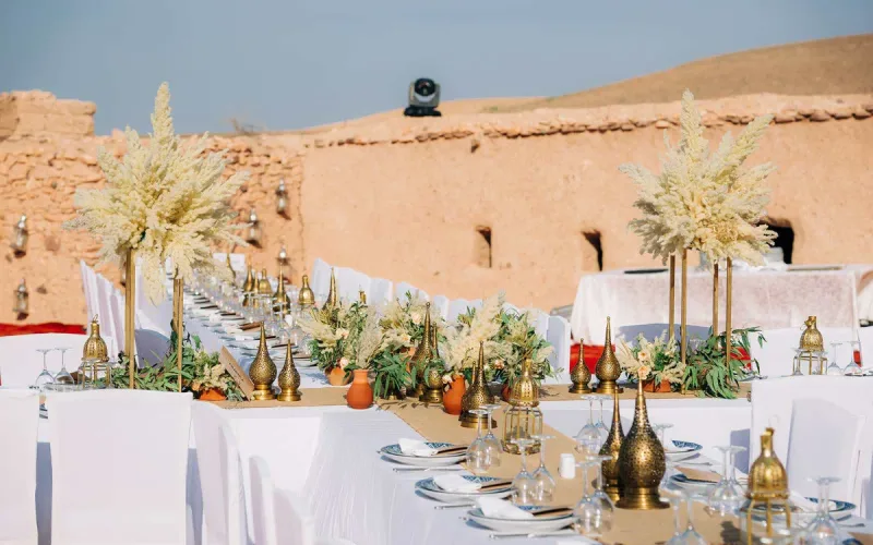 A XXL wedding in Marrakech with close associates of Donald Trump