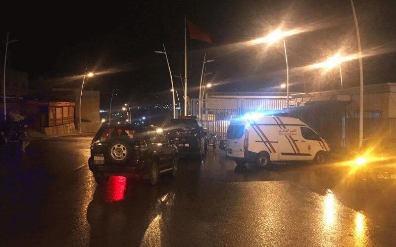 Agadir Police Officer Fires Weapon to Subdue Armed Suspect Threatening Mother