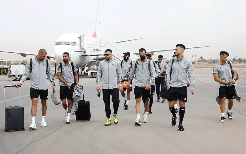 Algeria National Team Arrives in Marrakech for Burkina Faso Match