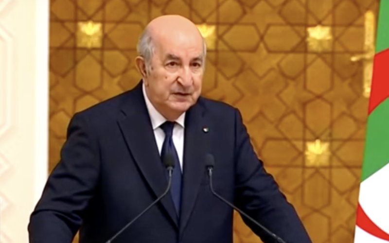 Algerian President Claims Morocco's Sahara Autonomy Plan Originated in France