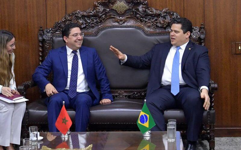 Brazilian Senate President Reveals Moroccan Heritage During Diplomatic Meeting