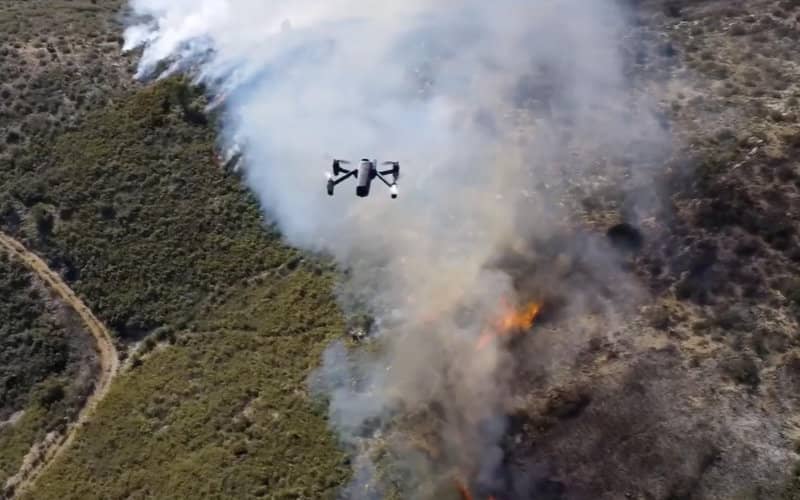 Morocco Deploys High-Tech Drones to Combat Forest Fires Amid Heatwave
