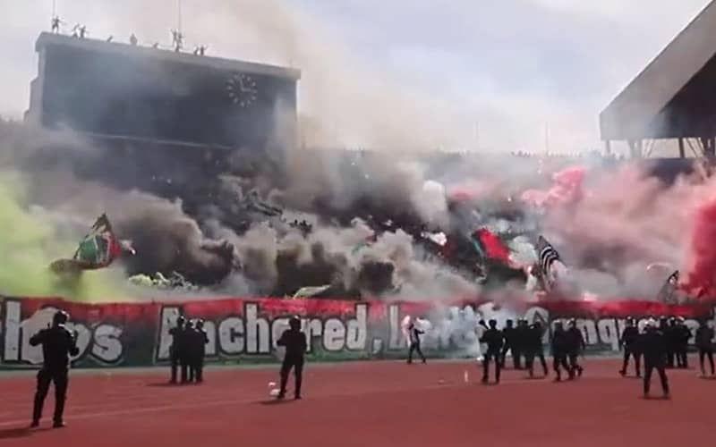 Moroccan Football Clubs Face Sanctions After Stadium Violence in Rabat