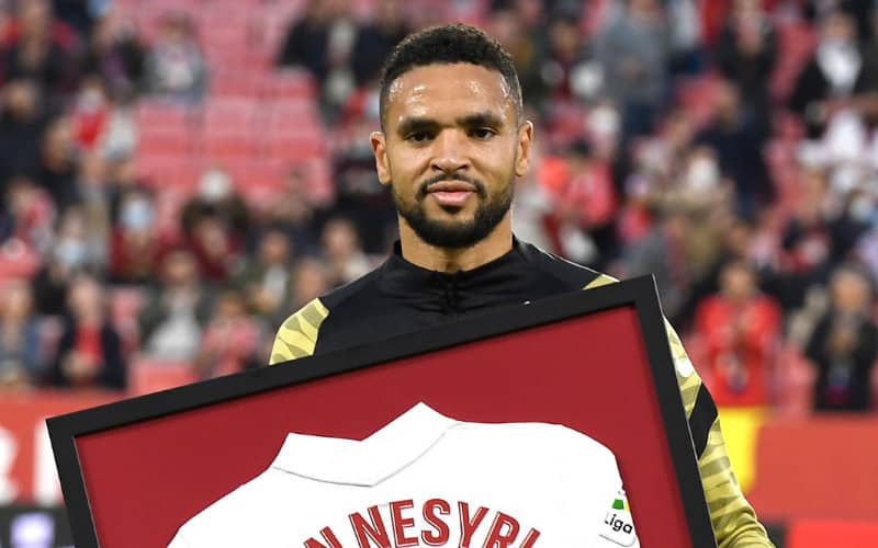 Moroccan Striker En-Nesyri Hits 100 Games for Sevilla Amid Goal Drought