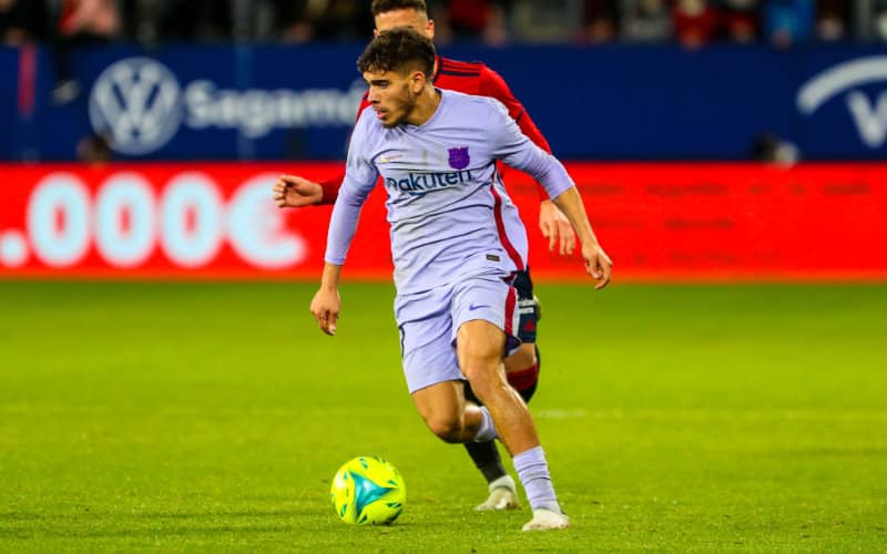 Barcelona Star Abde Ezzalzouli Tests Positive for COVID-19, AFCON Debut in Doubt