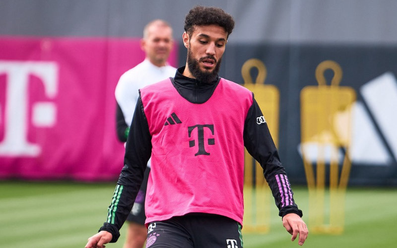 Bayern's Mazraoui Absent from Training Amid Palestine Post Controversy