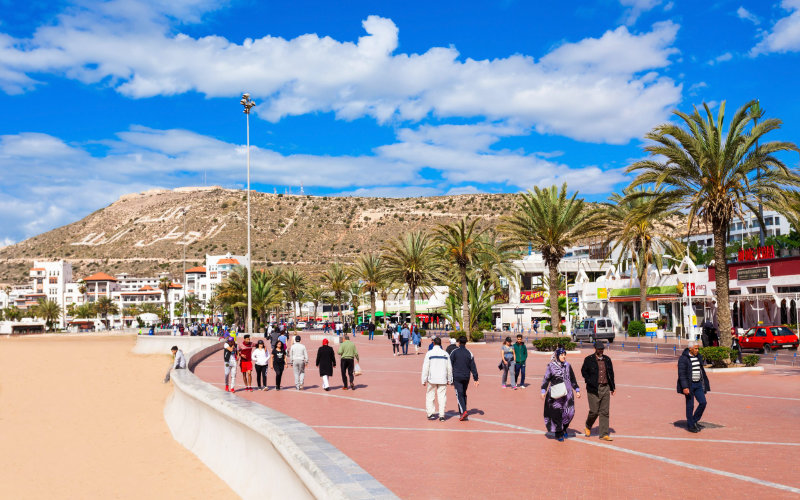 British Tourists Among Three Injured in Knife Attack on Agadir Beach, Suspect Arrested