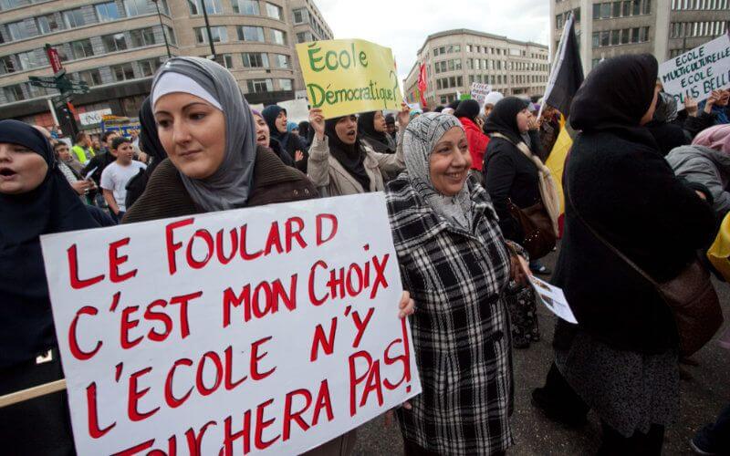Brussels Protest Planned Against Hijab Ban in Universities, Authorities Limit Attendance