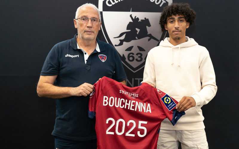 Clermont Foot Signs 16-Year-Old Striker Mohamed Amine Bouchenna to Historic Professional Contract
