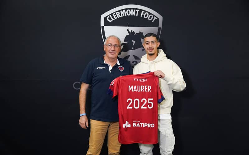 Clermont Foot Signs 18-Year-Old Moroccan Striker Aïman Maurer to First Pro Contract