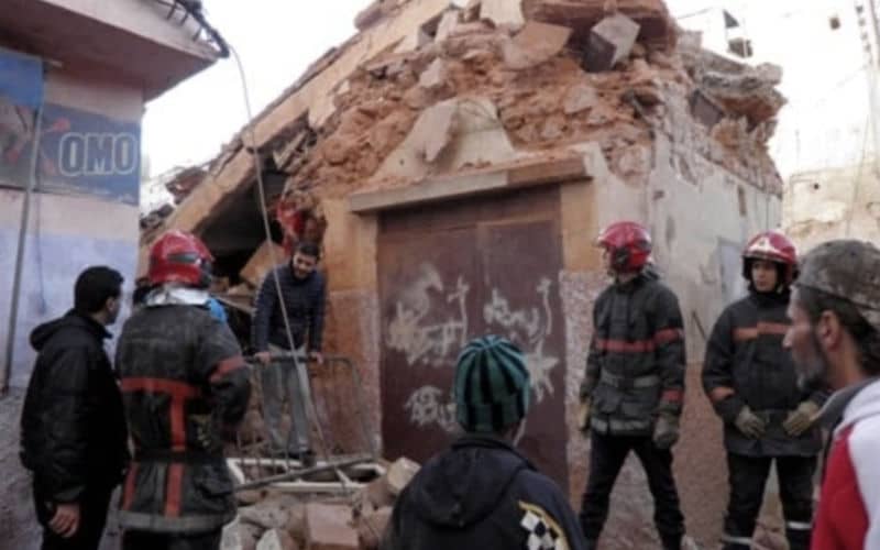 Deadly Building Collapse in Casablanca Claims Three Lives, Investigation Underway
