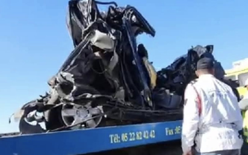 Deadly Collision in Morocco Claims Three Lives, Injures Truck Driver