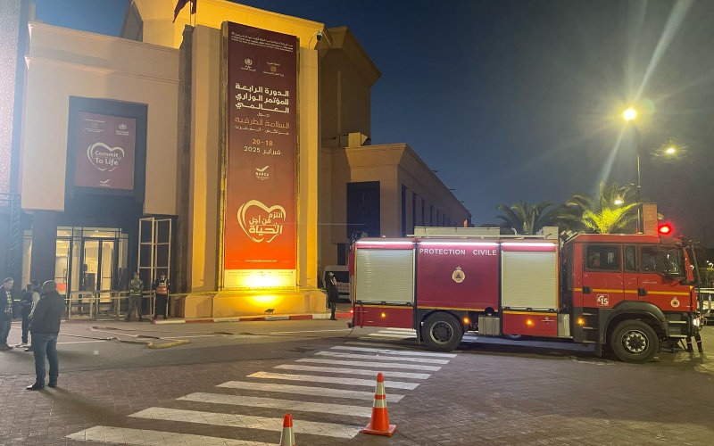 Deadly Elevator Fire at Marrakech Convention Center Claims Two Lives