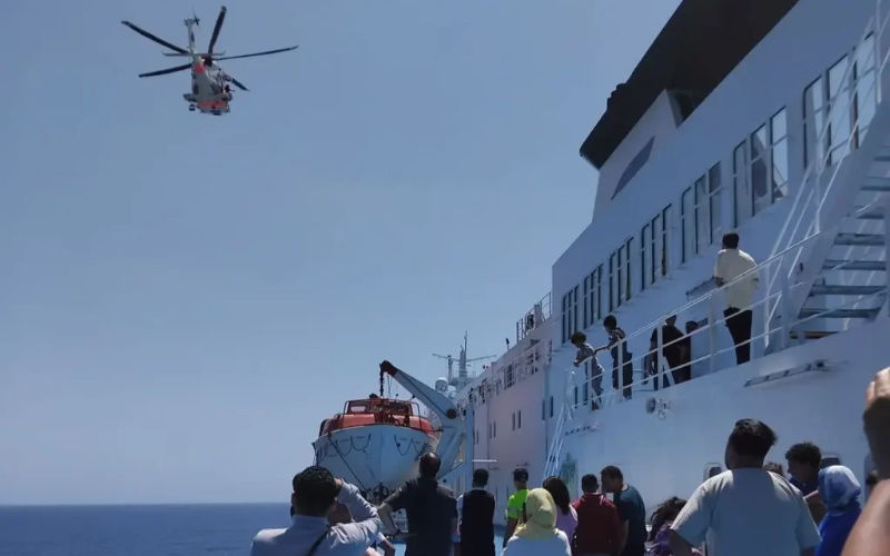 Dramatic Mid-Sea Rescue: Moroccan Expat Airlifted After Heart Attack on Barcelona-Bound Ferry