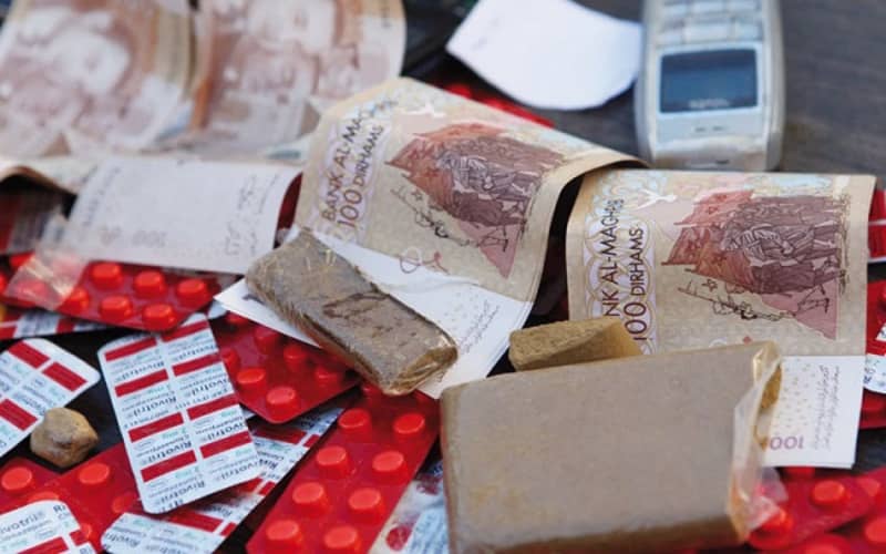 Elderly Woman Arrested at Casablanca Train Station for Psychotropic Drug Trafficking