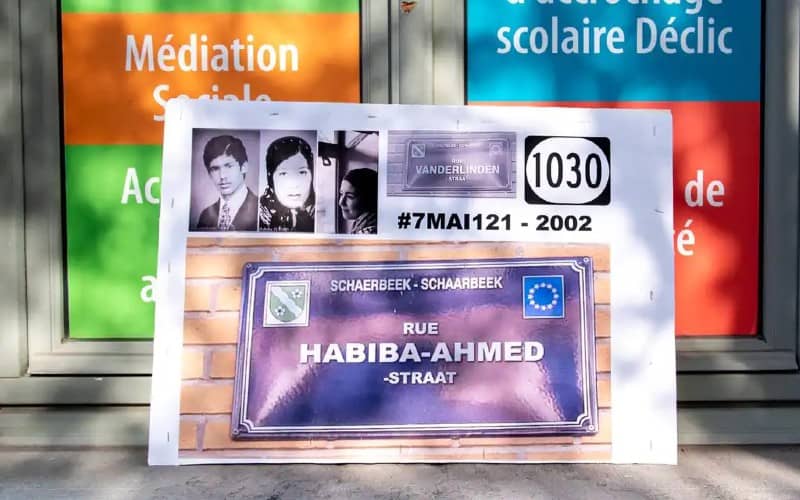 Foundation Honors Slain Moroccan Couple at Site of 2002 Hate Crime in Brussels