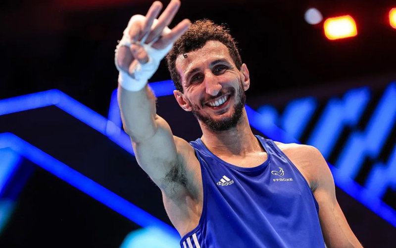 French Boxer Sofiane Oumiha Clinches Historic Third Amateur World Championship Title