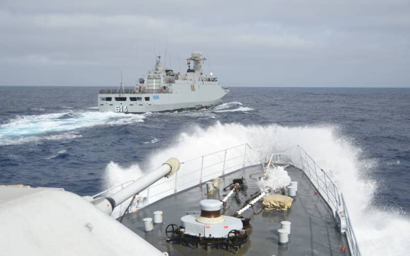 French and Moroccan Navies Conduct Joint Exercises off Casablanca Coast