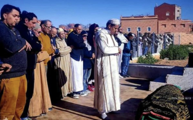 Funeral of Abdelaziz Barrada: Lekjaa and Moroccan players shine by their absence