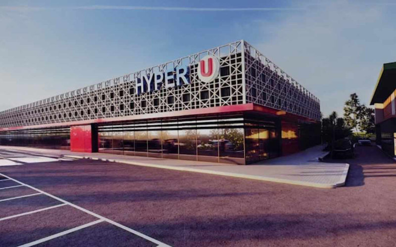 A giant supermarket near Tetouan