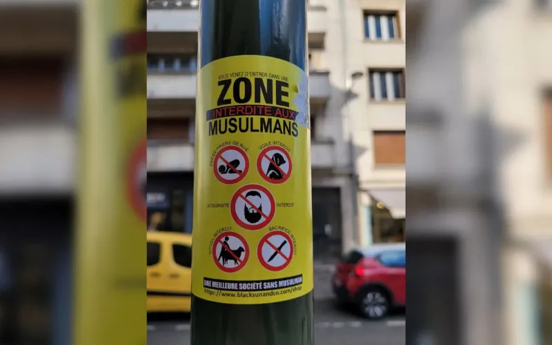 Islamophobic and Neo-Nazi Stickers Spark Outrage in Orleans, University Files Complaint