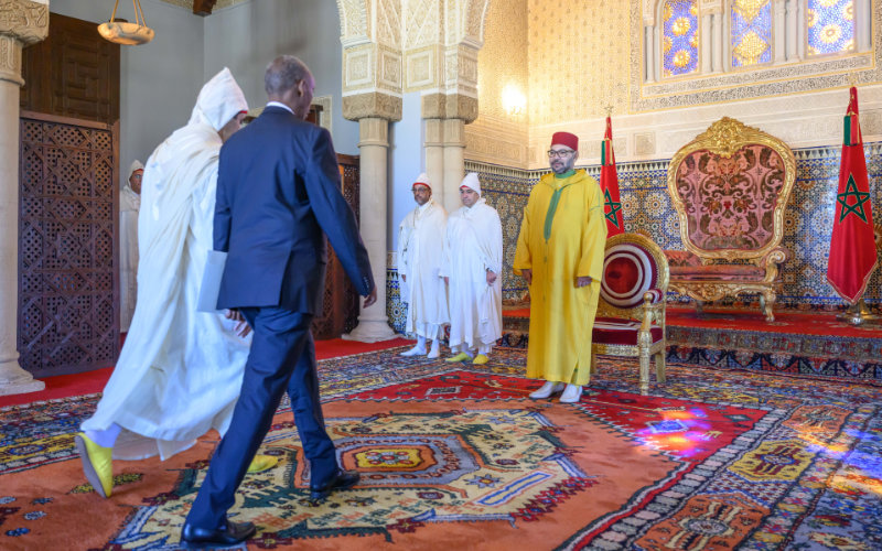 King Mohammed VI Receives Foreign Envoys, French Ambassador Notably Absent