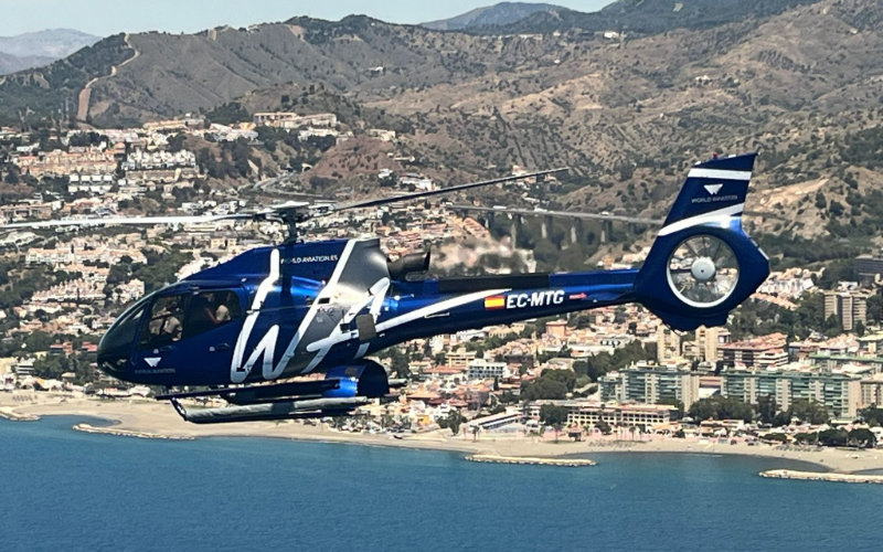 Luxury Helicopter Service Launches Between Spain's Costa del Sol and Morocco